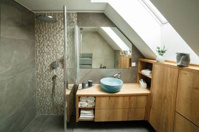 Apartmán Sofia - kúpeľňa so sprchovacím kútom, Horvát Family Residence*****, Lúčky