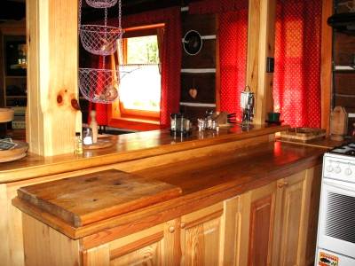 Plne vybavená kuchyňa, Originálna drevenica Jezersko 43, Jezersko